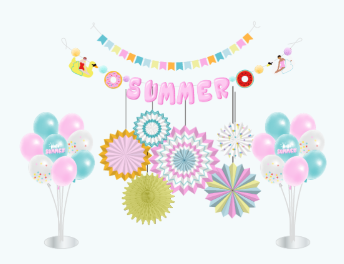 Summer Party Decoration Set SP047